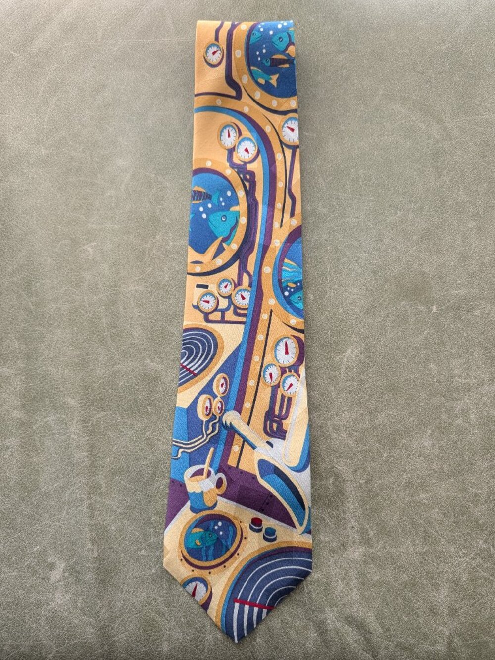 Vintage Beatles Yellow Submarine Tie